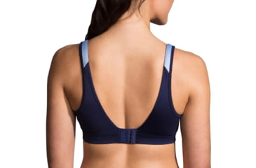 Image of Brooks Fiona Sports Bra, Seaglass/Navy, 36 C, 350064440.0321C