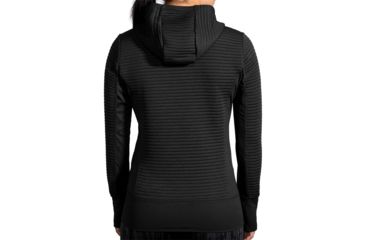 Image of Brooks Fly-By Hoodie - Womens, Black, XS, 221379001.02