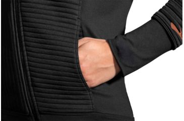 Image of Brooks Fly-By Hoodie - Womens, Black, XS, 221379001.02