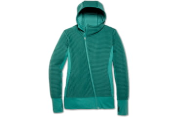 Image of Brooks Fly-By Hoodie - Womens, Teal, L, 221379426.035