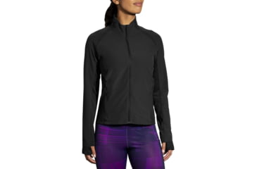 Image of Brooks Fusion Hybrid Jacket - Women's, Medium, Black, 221499001.030
