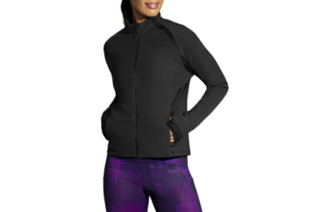 Image of Brooks Fusion Hybrid Jacket - Women's, Medium, Black, 221499001.030