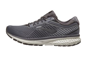 Image of Brooks Ghost 12 - Mens, Black/Pearl/Oyster, Medium, 8.5, 1103161D075.085