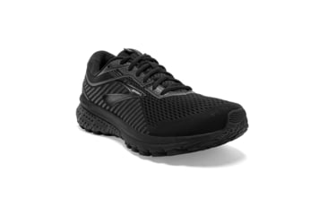 Image of Brooks Ghost 12 Road Running Shoe - Mens, Black/Grey, Medium, 7.0, 1103161D040.070