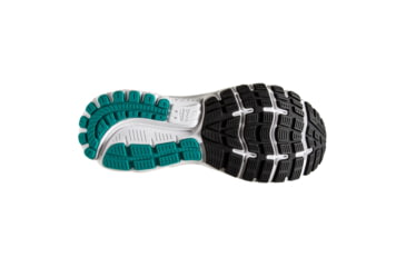 Image of Brooks Ghost 12 Road Running Shoe - Mens, Black/Lime/Blue Grass, Narrow, 8.0, 1103161B018.080