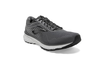 Image of Brooks Ghost 12 Road Running Shoe - Mens, Black/Pearl/Oyster, Medium, 7.0, 1103161D075.070