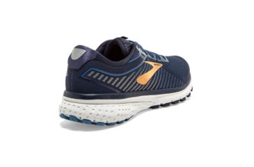 Image of Brooks Ghost 12 Road Running Shoe - Mens, Navy/Deep Water/Gold, 9D, 1103161D489.090