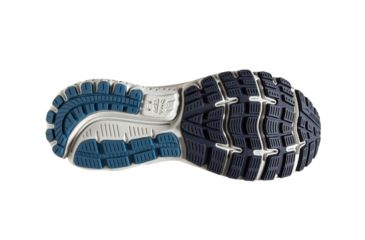 Image of Brooks Ghost 12 Road Running Shoe - Mens, Navy/Deep Water/Gold, 9D, 1103161D489.090