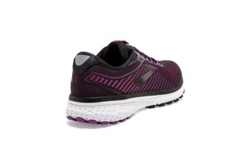 Image of Brooks Ghost 12 Road Running Shoe - Womens, Black/Hollyhock/Pink, Medium, 11.0, 1203051B063.110