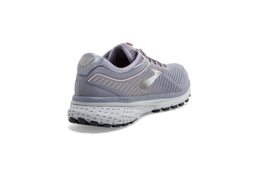 Image of Brooks Ghost 12 Road Running Shoe - Womens, Granite/Peacoat/Peach, Medium, 12.0, 1203051B086.120