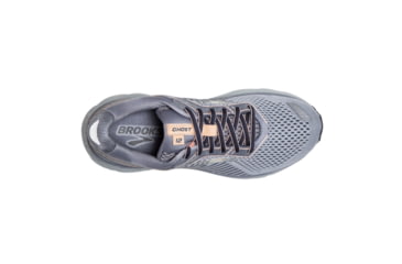 Image of Brooks Ghost 12 Road Running Shoe - Womens, Granite/Peacoat/Peach, Medium, 12.0, 1203051B086.120