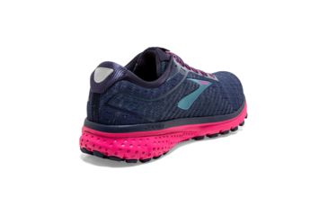 Image of Brooks Ghost 12 Road Running Shoe - Womens, Navy/Majolica/Beetroot, 6.5B, 1203051B414.065