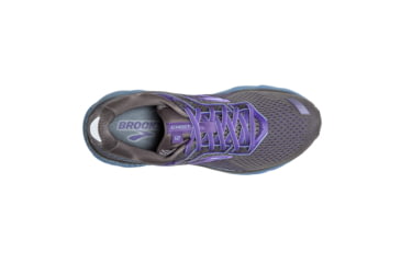 Image of Brooks Ghost 12 Road Running Shoe - Womens, Shark/Violet/Bel Air Blue, Medium, 5.0, 1203051B097.050