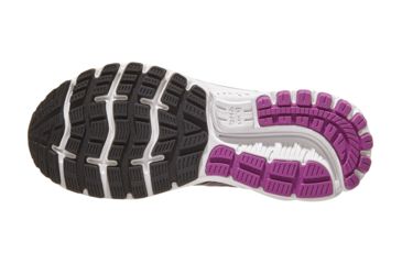 Image of Brooks Ghost 12 - Womens, Black/Hollyhock/Pink, Medium, 6.0, 1203051B063.060