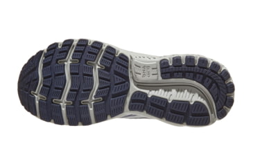 Image of Brooks Ghost 12 - Womens, Granite/Peacoat/Peach, Medium, 6.0, 1203051B086.060