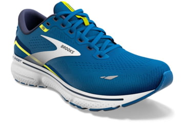 Image of Brooks Ghost 15 Running Shoes - Mens, Blue/Nightlife/White, 9.5, 1103931D482.095