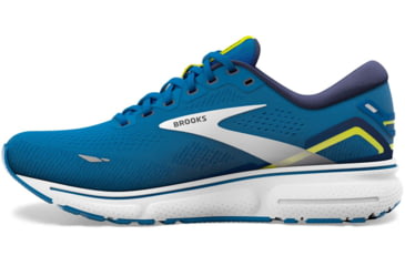 Image of Brooks Ghost 15 Running Shoes - Mens, Blue/Nightlife/White, 9.5, 1103931D482.095