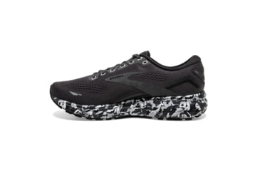 Image of Brooks Ghost 15 Running Shoes - Mens, Ebony/Black/Oyster, 13.0, 1103931D004.130