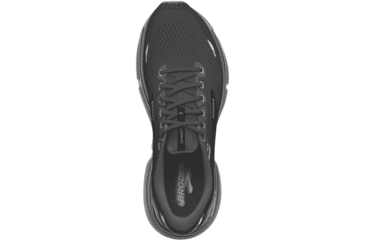 Image of Brooks Ghost 15 Running Shoes - Mens, Extra Wide, Black/Black/Ebony, 8.5, 1103934E020.085
