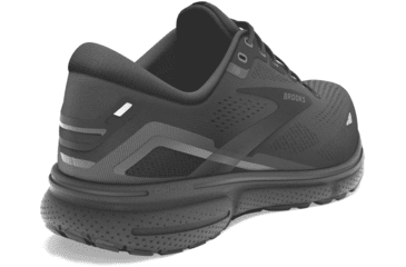 Image of Brooks Ghost 15 Running Shoes - Mens, Extra Wide, Black/Black/Ebony, 8.5, 1103934E020.085