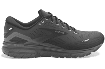 Image of Brooks Ghost 15 Running Shoes - Mens, Extra Wide, Black/Black/Ebony, 8.5, 1103934E020.085