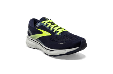 Image of Brooks Ghost 15 Running Shoes - Mens, Medium, Peacoat/Nightlife/Grey, 11.0, 1103931D429.110
