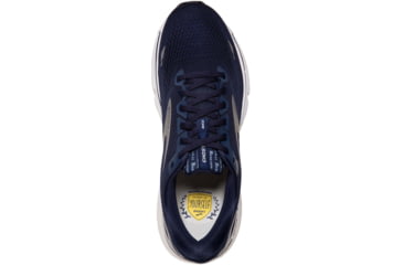 Image of Brooks Ghost 15 Running Shoes - Mens, Peacoat/Blue/Silver, 10.0, 1103931D469.100