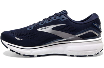 Image of Brooks Ghost 15 Running Shoes - Mens, Peacoat/Blue/Silver, 10.0, 1103931D469.100
