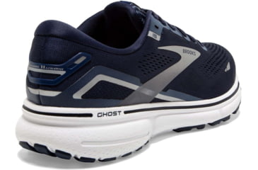 Image of Brooks Ghost 15 Running Shoes - Mens, Peacoat/Blue/Silver, 10.0, 1103931D469.100