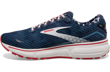 Image of Brooks Ghost 15 Running Shoes - Mens, Titan/White/Peacoat, 12.0, 1103931D449.120