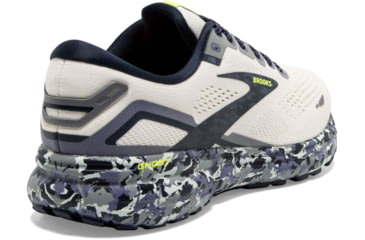 Image of Brooks Ghost 15 Running Shoes - Mens, WhisperWhite/Eclipse/Nightlife, 7.0, 1103931D152.070