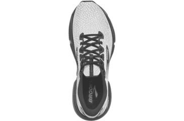 Image of Brooks Ghost 15 Running Shoes - Mens, White/Black, 7.5, 1103931D121.075