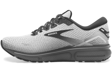 Image of Brooks Ghost 15 Running Shoes - Mens, White/Black, 7.5, 1103931D121.075
