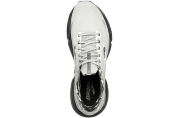 Image of Brooks Ghost 15 Running Shoes - Mens, White/Ebony/Oyster, 12.0, 1103931D149.120