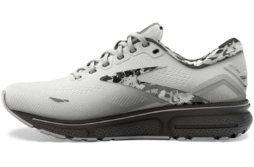 Image of Brooks Ghost 15 Running Shoes - Mens, White/Ebony/Oyster, 12.0, 1103931D149.120