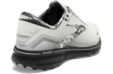 Image of Brooks Ghost 15 Running Shoes - Mens, White/Ebony/Oyster, 12.0, 1103931D149.120