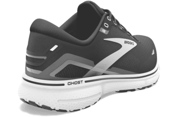 Image of Brooks Ghost 15 Running Shoes - Mens, Wide, Black/Blackened Pearl/White, 12.5, 1103932E012.125