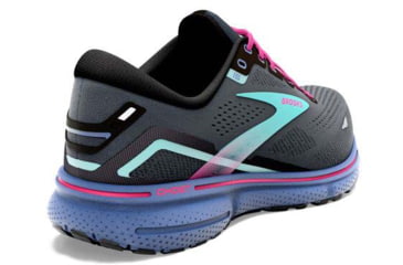 Image of Brooks Ghost 15 Running Shoes - Womens, Medium, Black/Blue/Aruba, 10.0, 1203801B079.100