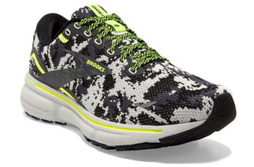 Image of Brooks Ghost 15 Running Shoes - Womens, Medium, Black/Ebony/Nightlife, 5.5, 1203801B029.055