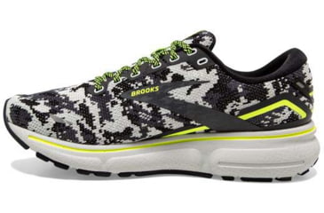 Image of Brooks Ghost 15 Running Shoes - Womens, Medium, Black/Ebony/Nightlife, 5.5, 1203801B029.055