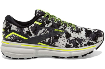 Image of Brooks Ghost 15 Running Shoes - Womens, Medium, Black/Ebony/Nightlife, 5.5, 1203801B029.055