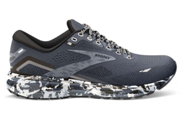 Image of Brooks Ghost 15 Running Shoes - Womens, Medium, Ebony/Black/Oyster, 5.0, 1203801B004.050