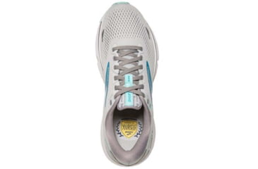 Image of Brooks Ghost 15 Running Shoes - Womens, Medium, Grey/Blackened Pearl/Blue, 10.0, 1203801B085.100
