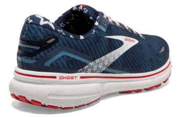 Image of Brooks Ghost 15 Running Shoes - Mens, Titan/White/Peacoat, 12.0, 1103931D449.120