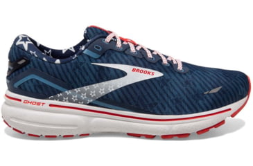 Image of Brooks Ghost 15 Running Shoes - Mens, Titan/White/Peacoat, 12.0, 1103931D449.120