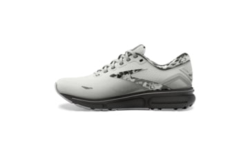 Image of Brooks Ghost 15 Running Shoes - Womens, Medium, White/Ebony/Oyster, 9.5, 1203801B149.095