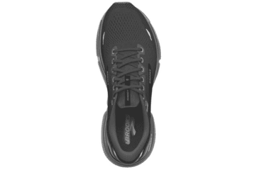 Image of Brooks Ghost 15 Running Shoes - Womens, Medium, Black/Black/Ebony, 12.0, 1203801B020.120