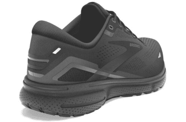 Image of Brooks Ghost 15 Running Shoes - Womens, Medium, Black/Black/Ebony, 12.0, 1203801B020.120