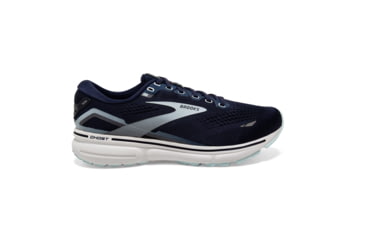 Image of Brooks Ghost 15 Running Shoes - Womens, Peacoat/Pearl/Salt Air, 6 Extra Wide, 1203802E450.060