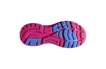 Image of Brooks Ghost 15 Running Shoes - Womens, Pink Glo/Blue/Fuchsia, 6 Narrow, 1203801B606.060